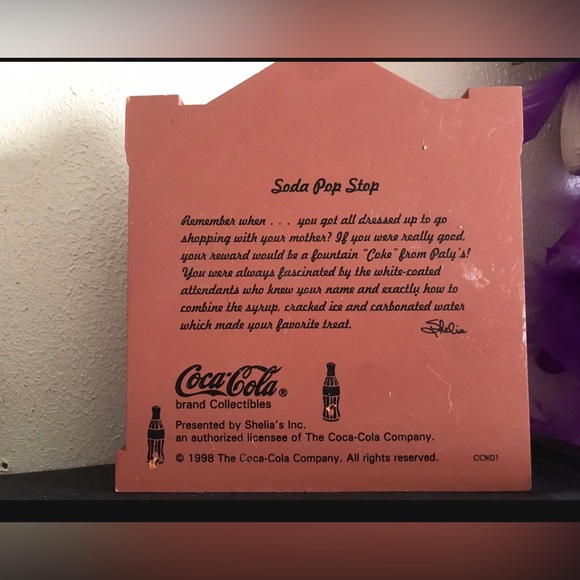 Coca Cola wooden collectibles - Picture 4 of 6